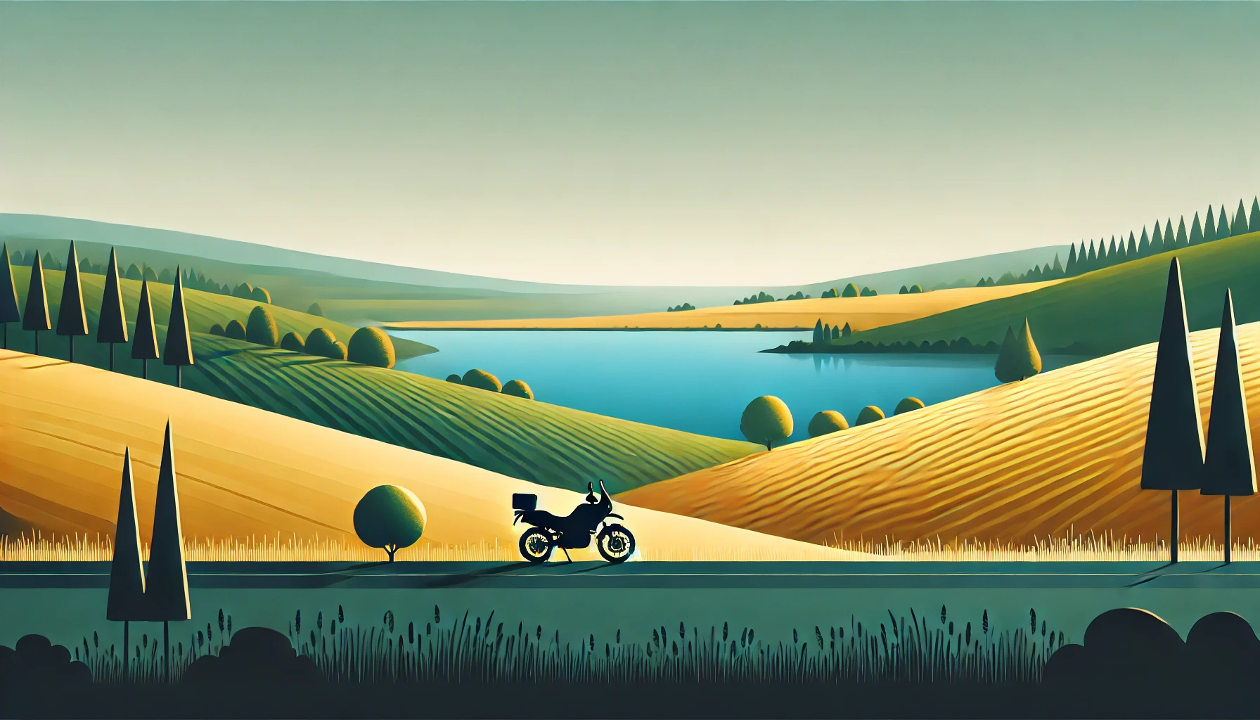 Adventure motorcycles in Lithuania